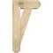 Ekena Millwork Traditional Craftsman Rough Sawn Bracket w/ Offset Brace, Douglas Fir, 6"W x 14"D x 26"H BKT0604X14X26TRA04RDF - alternate 4
